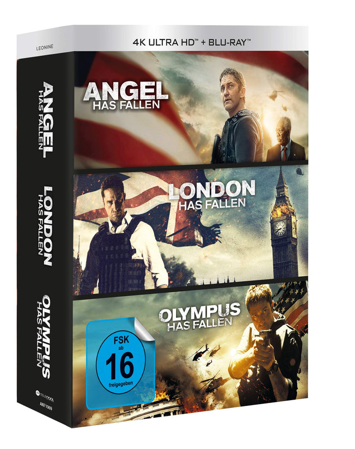 Olympus/London/Angel has fallen - Triple Film Collection Ultra-HD Blu-ray (3x 4K Ultra-HD) (3x Blu-r