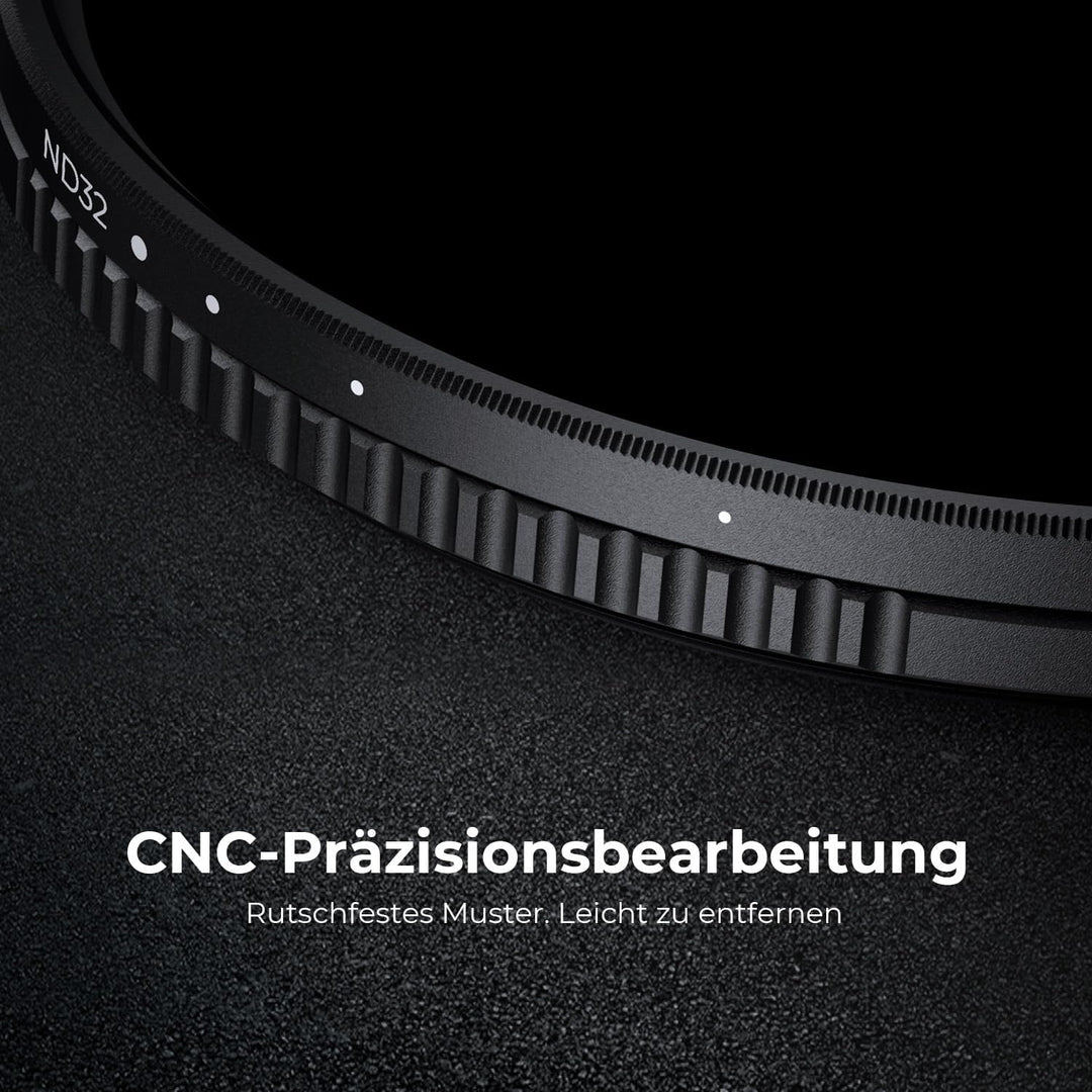 K&F CONCEPT Nano-D Serie ND Filter 55mm Variabler Graufilter ND2-32 (1-5 Blendenstufen), 55mm