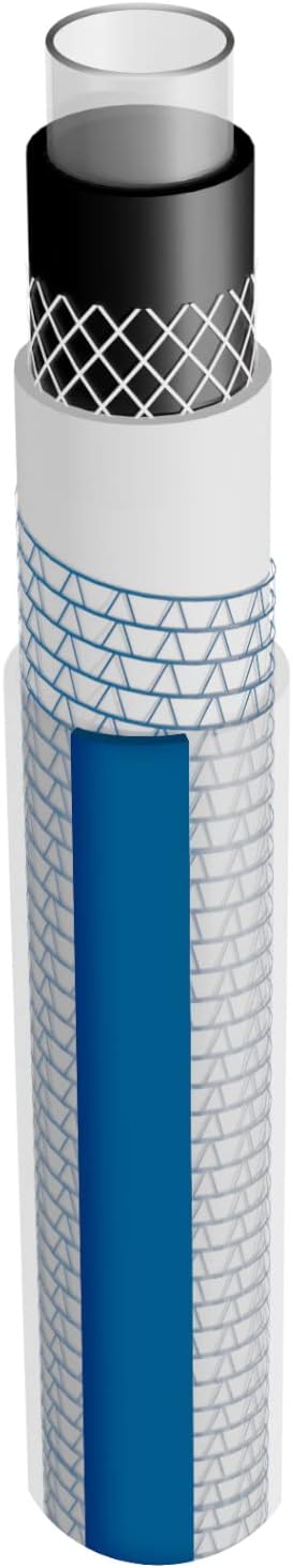 Vartco Hoppy 6-lagiger Gartenschlauch Wasserschlauch Lebensmittelschlauch Anti Twist Gartenbewässeru