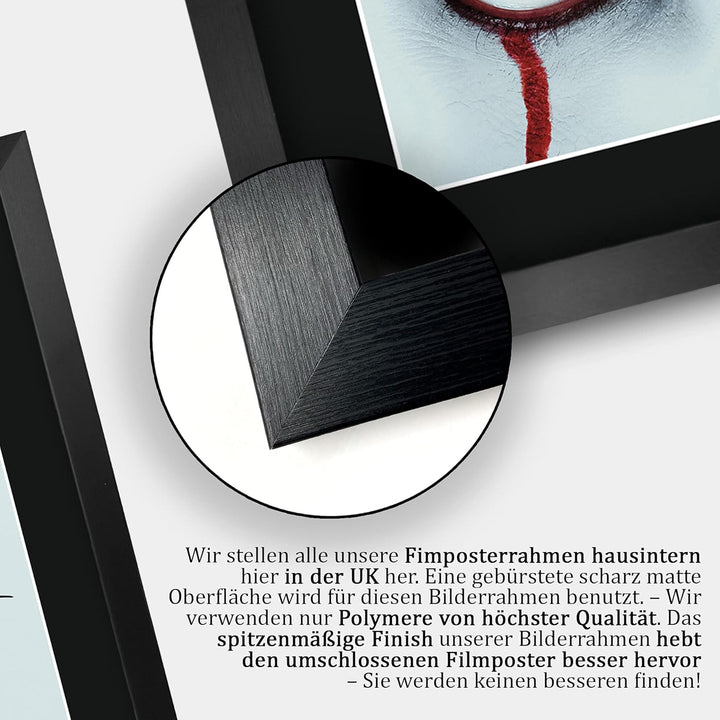 HWC Trading A3 FR IT Kapitel Zwei Bill Skarsgård und Cast Geschenke Printed Poster Autogramm Bild fü