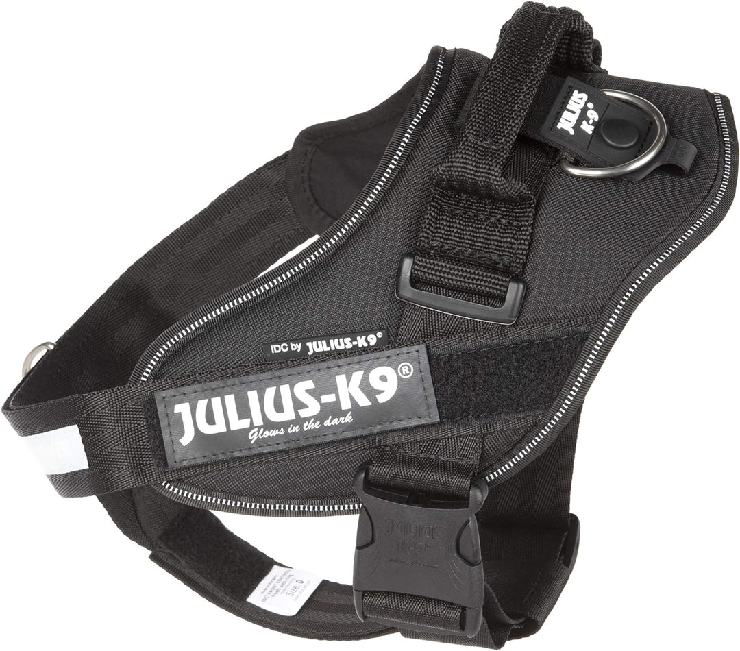 Julius-K9 16IDC-PBGHS-0 IDC Powergeschirr, Hundegeschirr mit Front Control Y-Gurt, Grösse M/0, Schwa