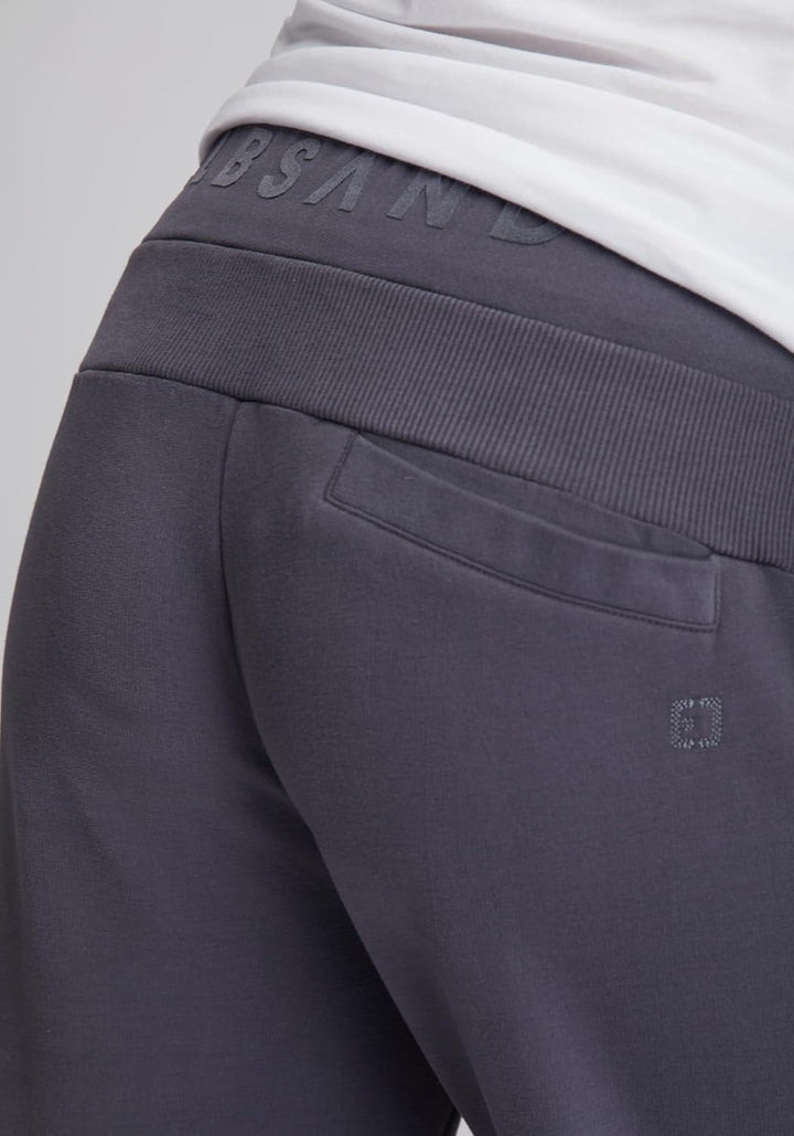 Elbsand Brinja Damen 7/8 Hose, Sweathose, gerade Schnittform S Charcoal, S Charcoal