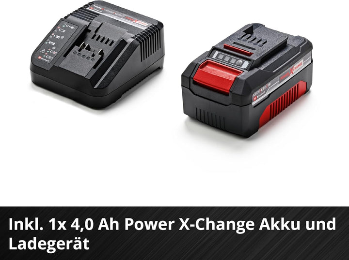 Einhell Akku-Universalbläser GE-UB 18/250 Li E (1x4,0Ah) Power X-Change (18 V, 250 km/h Luftgeschwin