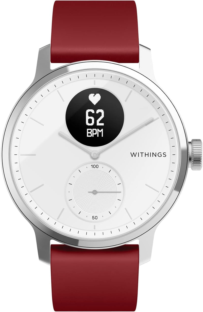 Withings - Premium Sport-Armband aus Fluorelastomer für Scanwatch, Steel HR, Steel HR Sport, Move EC