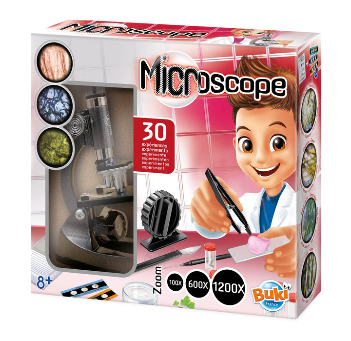 BUKI MS907B - Mikroskop 30 Experimente Single, Single