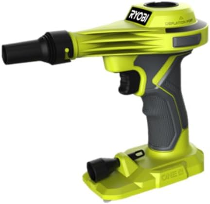 RYOBI 18V ONE+ Akku-Luftpumpe R18VI-0 (max. Druck 0,034bar, Luftstrom 210l/min, Ideal zum Aufpumpen