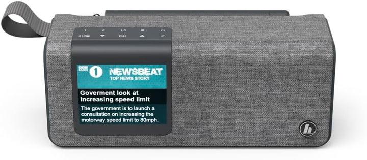 Hama DR200BT Tischradio DAB, UKW DAB, UKW, Bluetooth® Grau