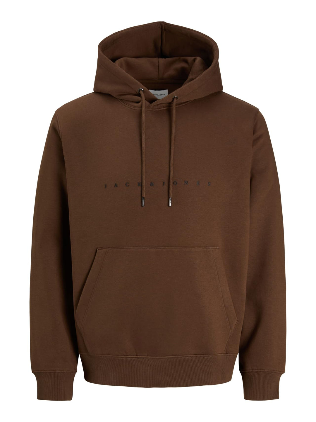 JACK &amp; JONES Herren Hoodie Kapuzenpullover JJESTAR JJ Sweat Hood - Relaxed Fit XS Cocoa, XS Cocoa