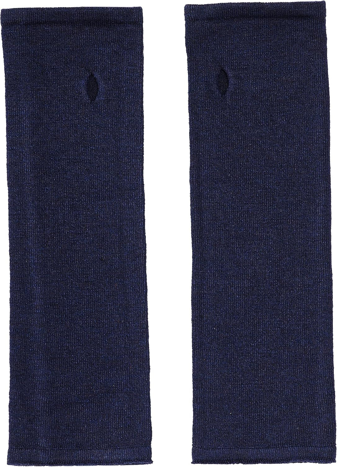 Enter the Complex® Armstulpen, Pulswärmer mit Daumenloch, Merino Wolle, Damen und Herren Dunkel Blau