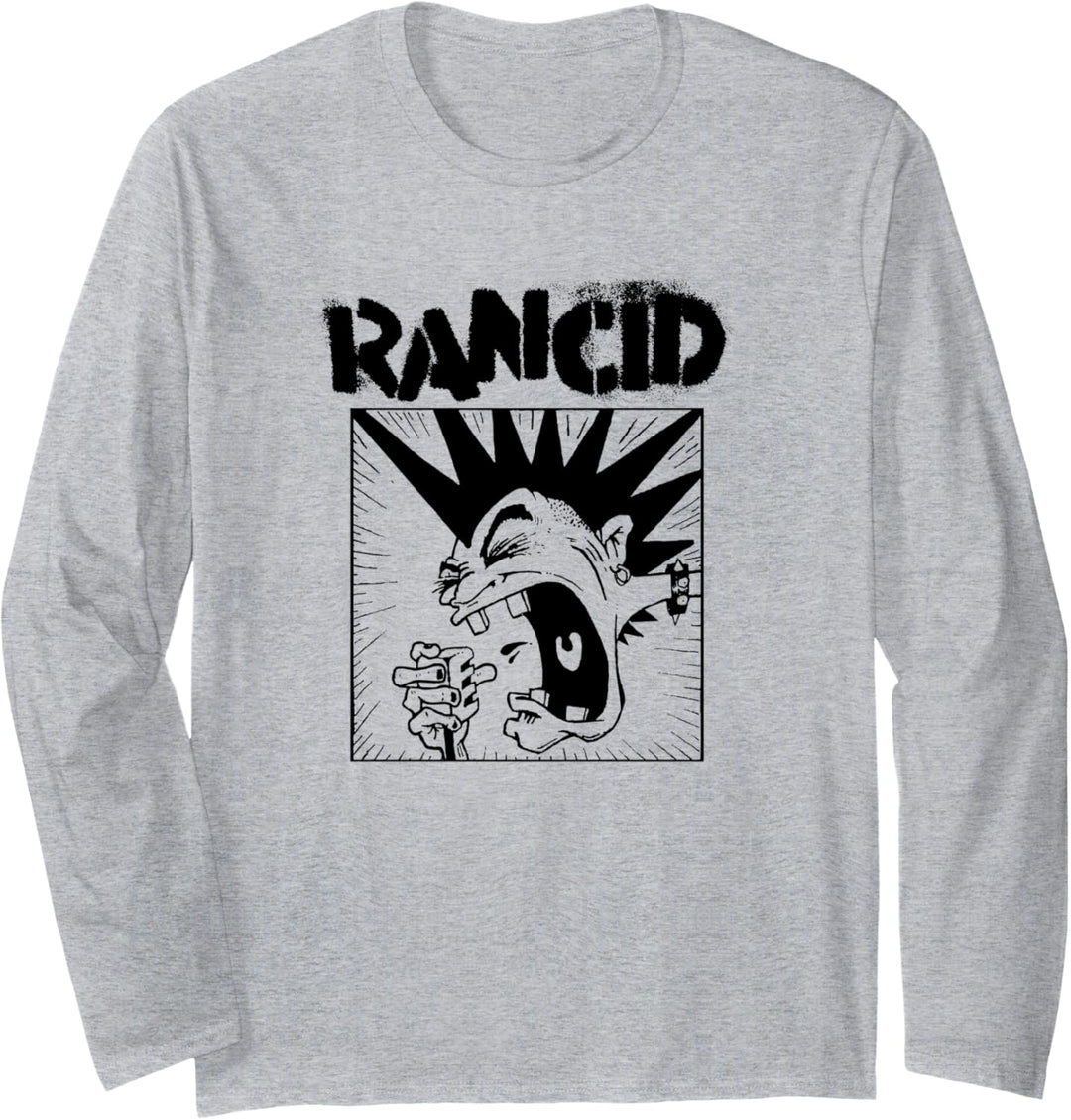 Rancid - Official Merchandise - Microphone Langarmshirt