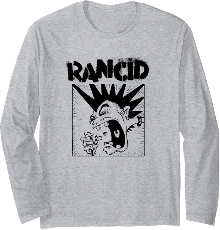 Rancid - Official Merchandise - Microphone Langarmshirt