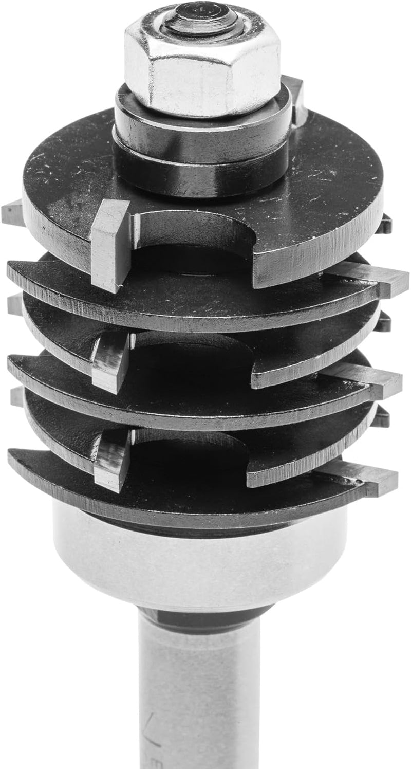 ENT 16320 Finger-Verleimfräser HW, Schaft (S) 12 mm, Durchmesser (D) 40 mm, NL 40 mm, T 6 mm, SL 32