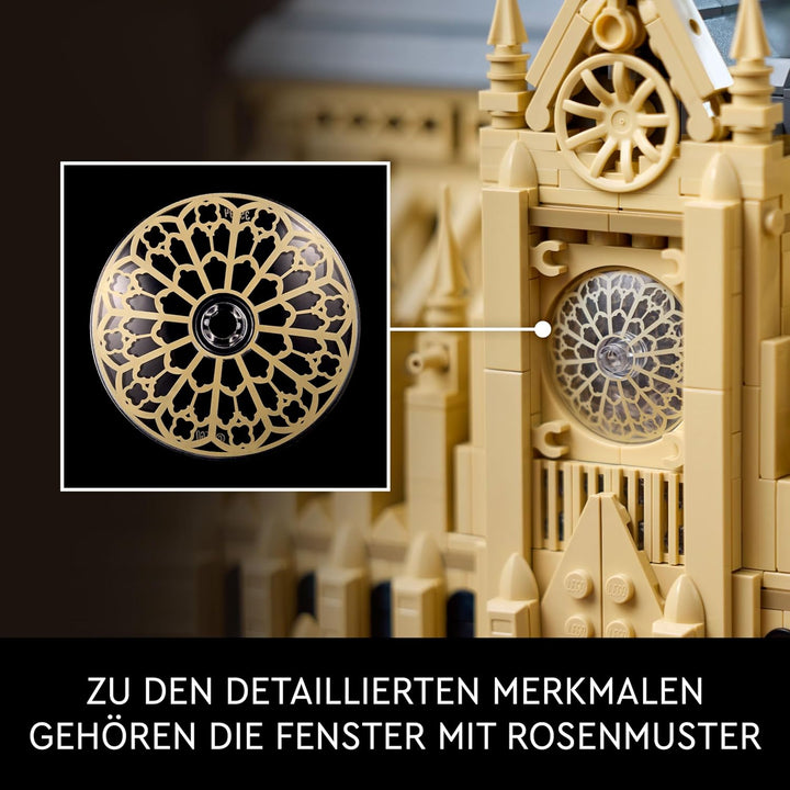 LEGO Architecture Notre-Dame de Paris, Sammlerstück für Erwachsene, Souvenir aus Frankreich, Geschen