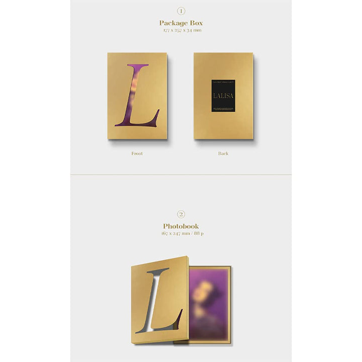 LALISA LISA First Single Album [Incl. Pre-Order Benefit] (GOLD VER.)