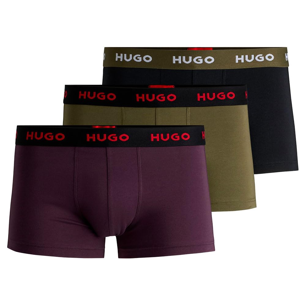 HUGO Herren Trunk Triplet Pack Trunk (3er Pack) M Open Miscellaneous987, M Open Miscellaneous987