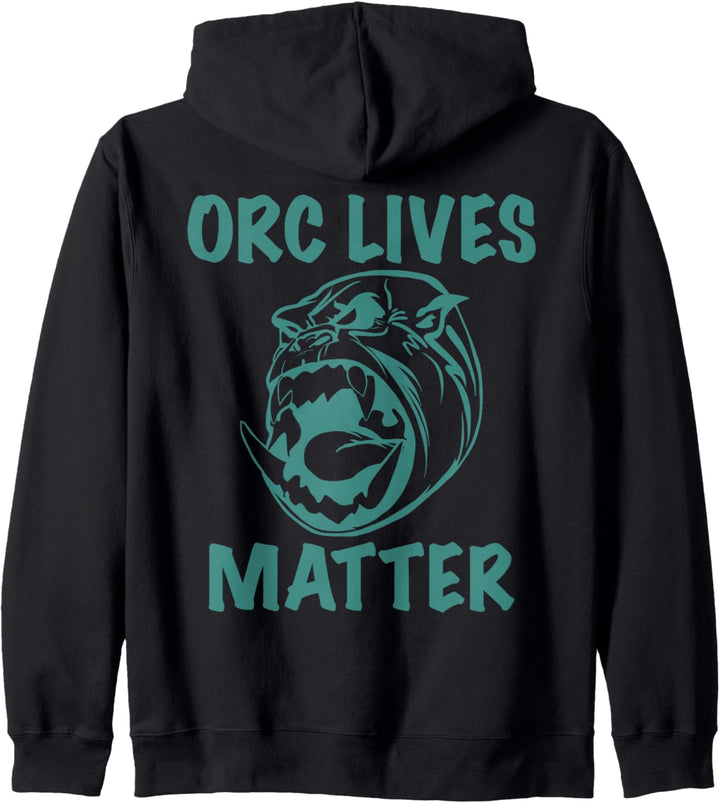 Orc Lives Matter - Ork Krieger Charakter Kapuzenjacke