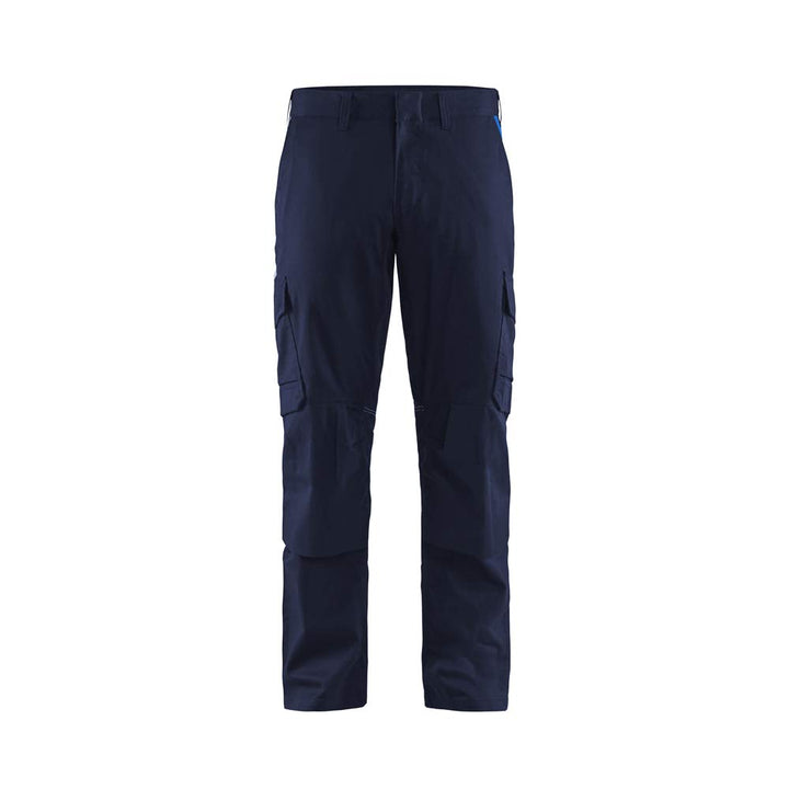 Blaklader 144818328985C64 Industrie Stretch Arbeitshose mit Kniepolstertaschen, Marineblau/Kornblume