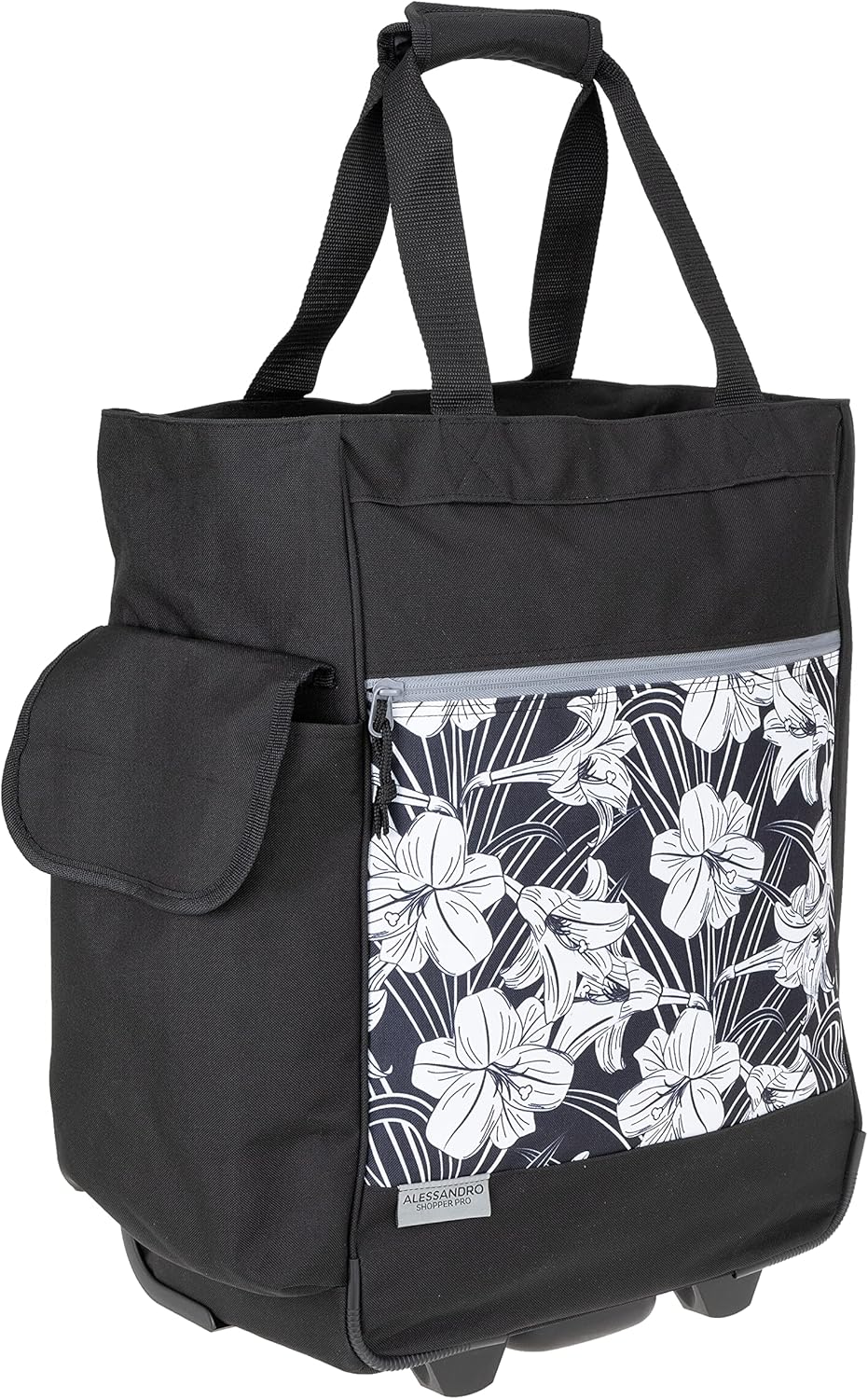 Alessandro Einkaufsroller EInkaufsroller Shoppingtrolley Einkaufstrolley (12895 Black