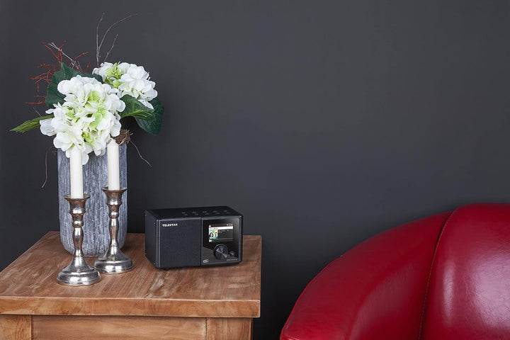 Telestar DIRA M 11i + - DAB+ Digitalradio & Internetradio (UKW/FM/DAB/DAB+ / Internet, WLAN, Mono Ra