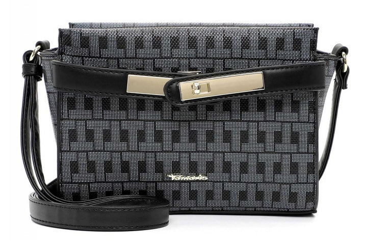 Tamaris Umhängetasche Lala 32110 Damen Handtaschen Ornament Einheitsgrösse Black 100, Einheitsgrösse
