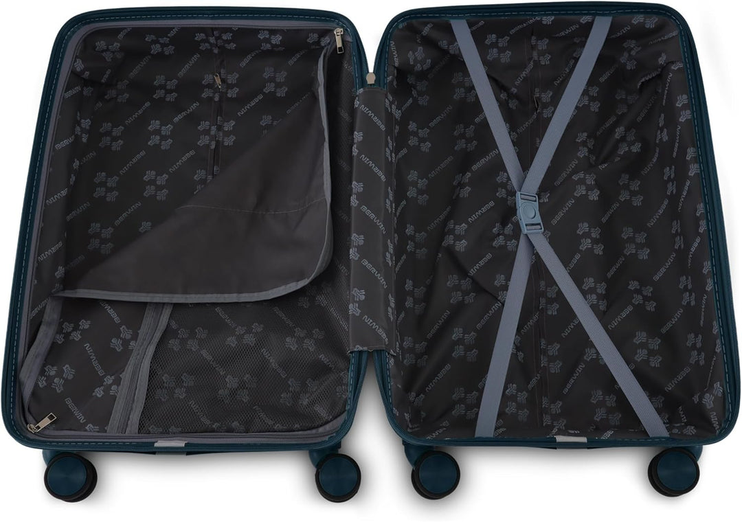 Berwin Reisekoffer aus Polypropylen (PP) Hartschalenkoffer Trolley Koffer Suitcase Luggage Modell Ca