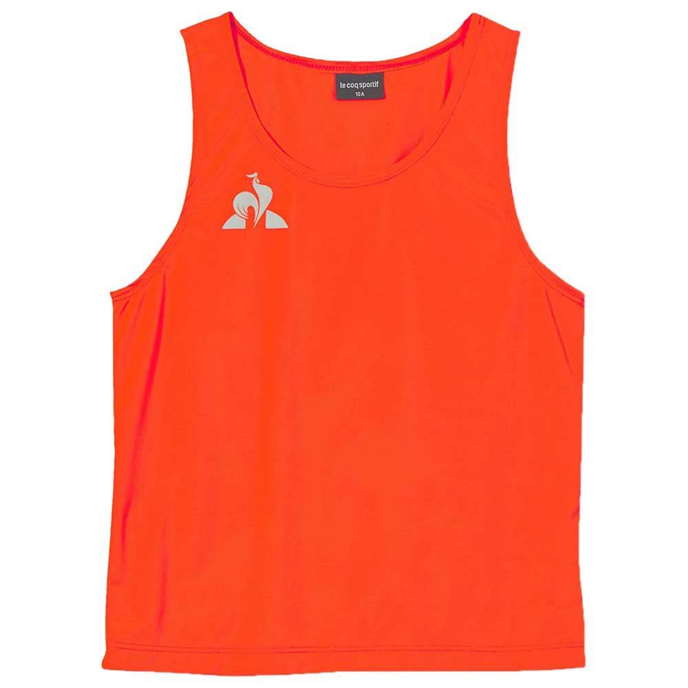 Le Coq Sportif Training Chasuble Tanktop, Kinder, Neonorange, 8A