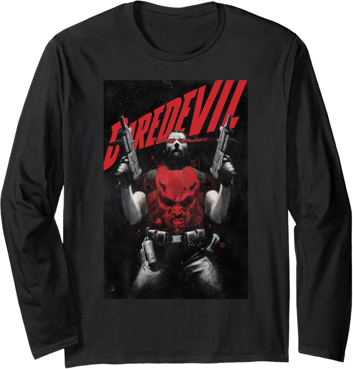 Marvel Daredevil Issue#4 2019 Comic Book Cover Langarmshirt