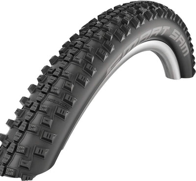 Schwalbe Smart Sam Plus HS476 Fahrradreifen (28" | 1,6" | 42-622) Schwarz, Schwarz