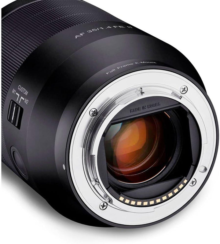 Samyang AF 35mm F1,4 II FE für Sony E – Autofokus Vollformat & APS-C Weitwinkel Objektiv Festbrennwe