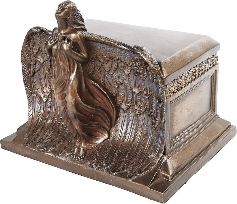 PTC 27,9 cm Rising Angel Urne Bronze Finish Statue Figur