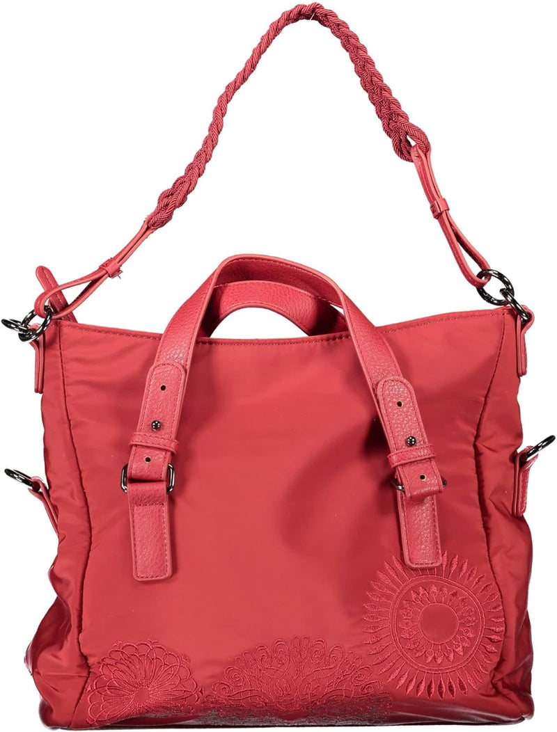 Desigual Damen-Tasche Bols Mandarala Lovery 2.0 21waxa34 einfarbig rot