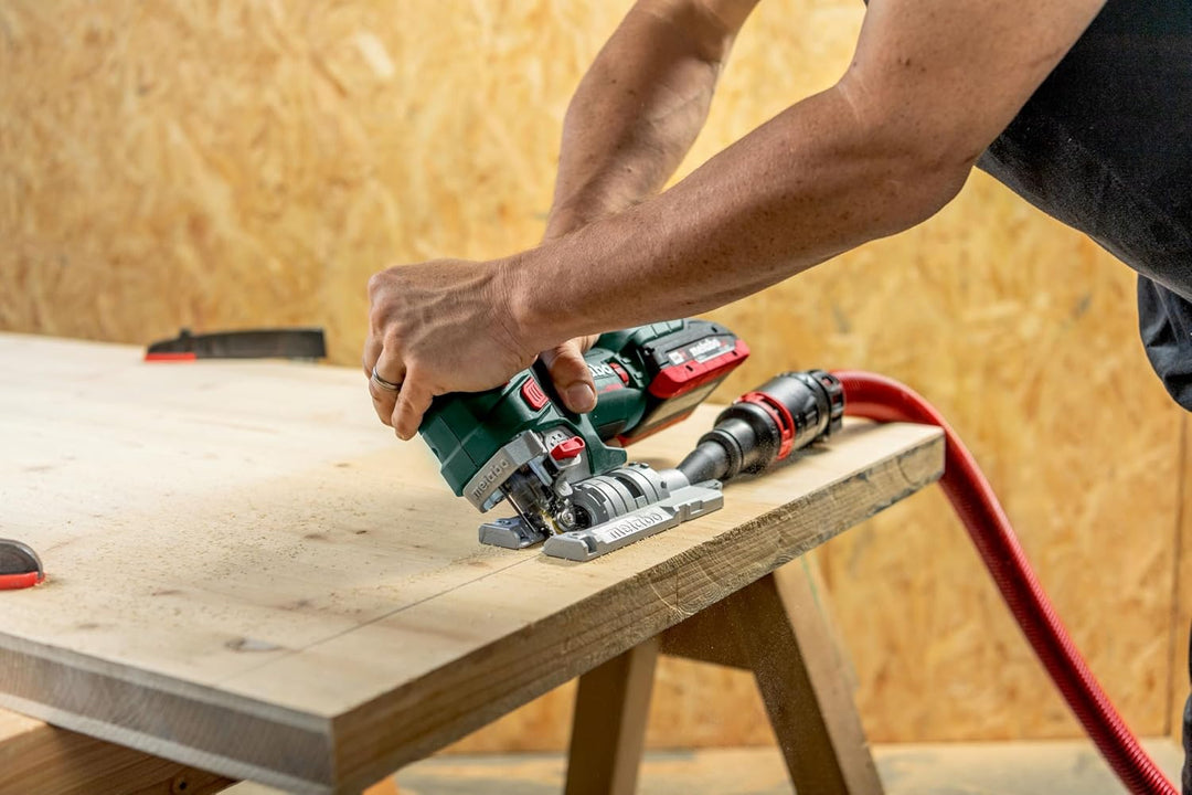 metabo Akku-Stichsäge STA 18 LTX 150 BL - 18 V, 150 mm Schnitttiefe Holz, 4 Pendelhubstufen - Brushl