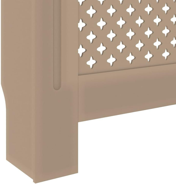 Wohnzimmer Heizkörperabdeckung 205x20.5x81.5 cm MDF Heizkörperverkleidung Dekorative Wabenmuster Des