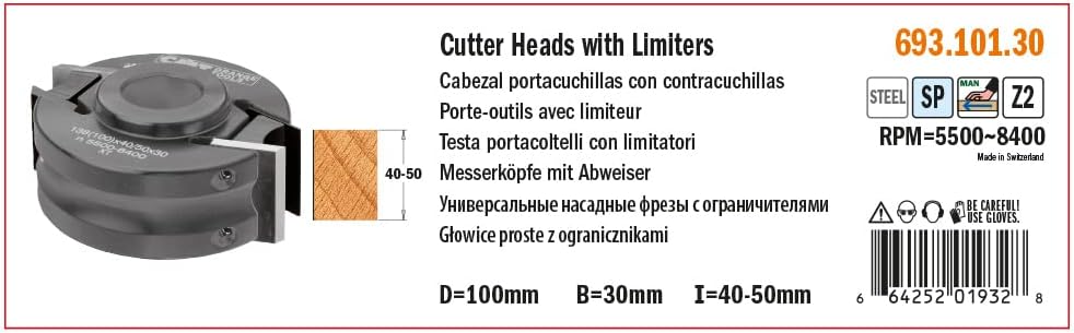 CMT 691.518 – Par contracuchillas 50 x 4 mm