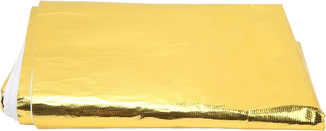 Cocoarm Selbstklebendes Reflektierendes Hitzeschild-Wickelband, Hochtemperatur-Wärmeisolierung, Hält