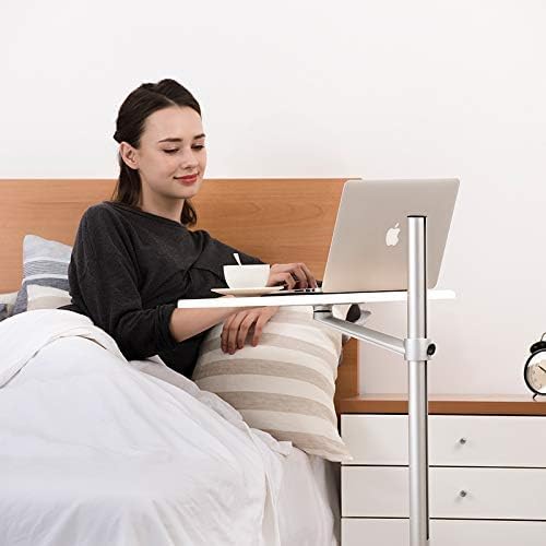 Beistelltisch für Bett oder Sofa, höhenverstellbarer Laptoptisch Schwarz - Hickory Board, Schwarz
