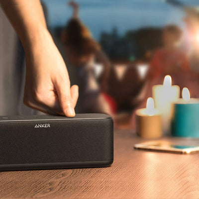 Anker Soundcore Boost Bluetooth Lautsprecher Upgrade mit fantastischem Sound, BassUp, 12 Std Wiederg