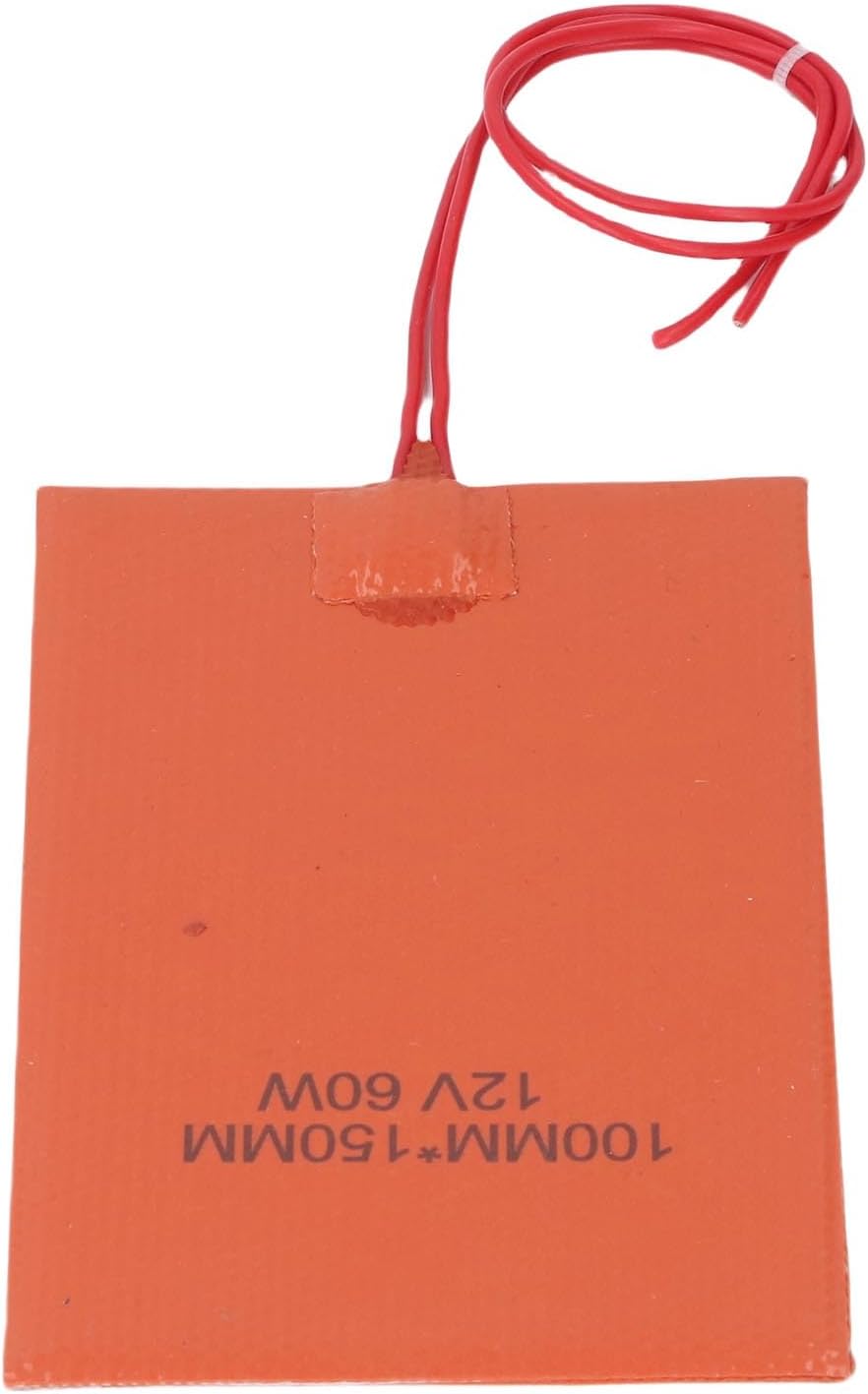 SEAFRONT Silikon Heizkissen, 12V 60W Flexible Heizmatte mit Ni Cr Legierungsdraht für Industrieanlag