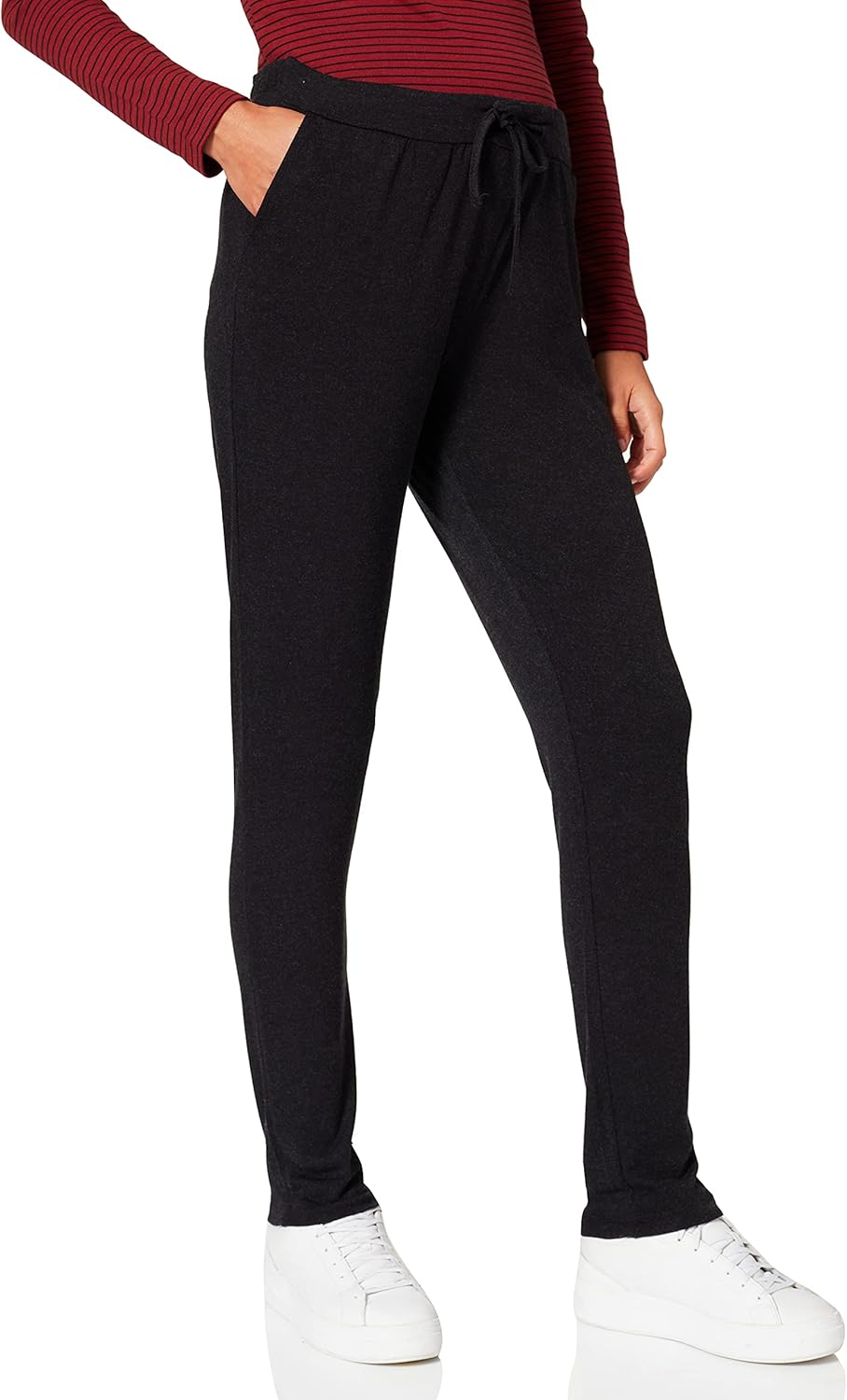 Noppies Damen Pants Utb Hudson Hose 38 Grey Melange/Murat Yapi - P806, 38 Grey Melange/Murat Yapi -