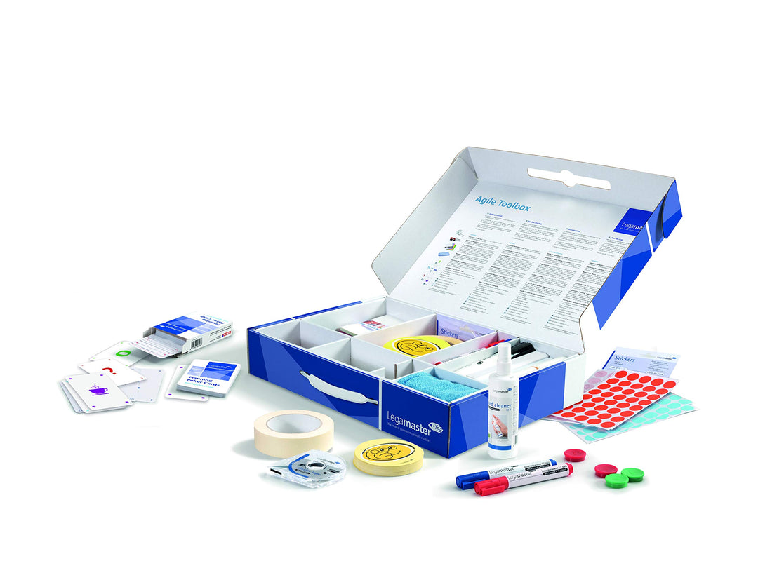 Legamaster 7-125400 Agile Toolbox, Zubehörset für Projektmanagement