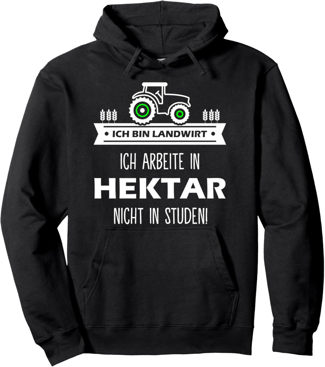 Landwirt Opa Vater Traktor Bauer Pflanzen Bauern Hektar Pullover Hoodie