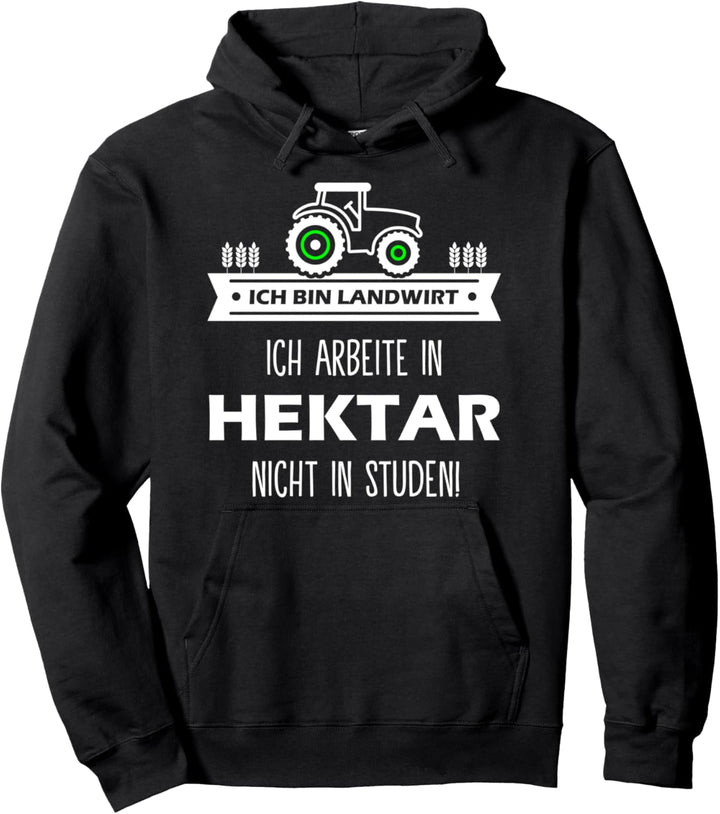 Landwirt Opa Vater Traktor Bauer Pflanzen Bauern Hektar Pullover Hoodie
