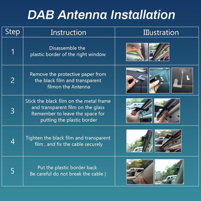 Hodozzy DAB/DAB+ Digital Adapter Tragbarer DAB+ Radio Tuner Empfänger,DAB/DAB+ USB 2.0 Dongle,Digita