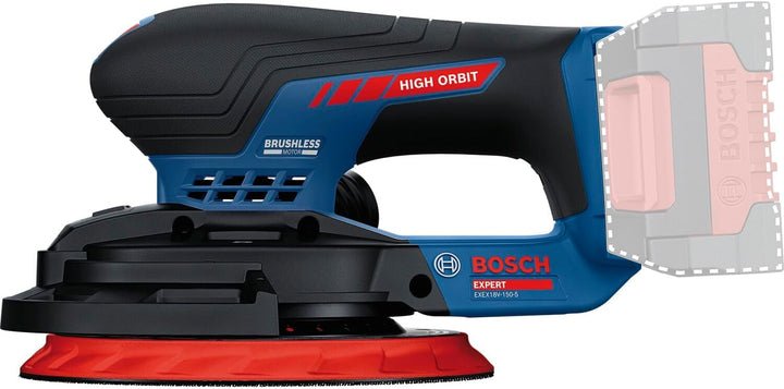 BOSCH Akku-Exzenterschleifer EXEX 18V-150 18 Volt