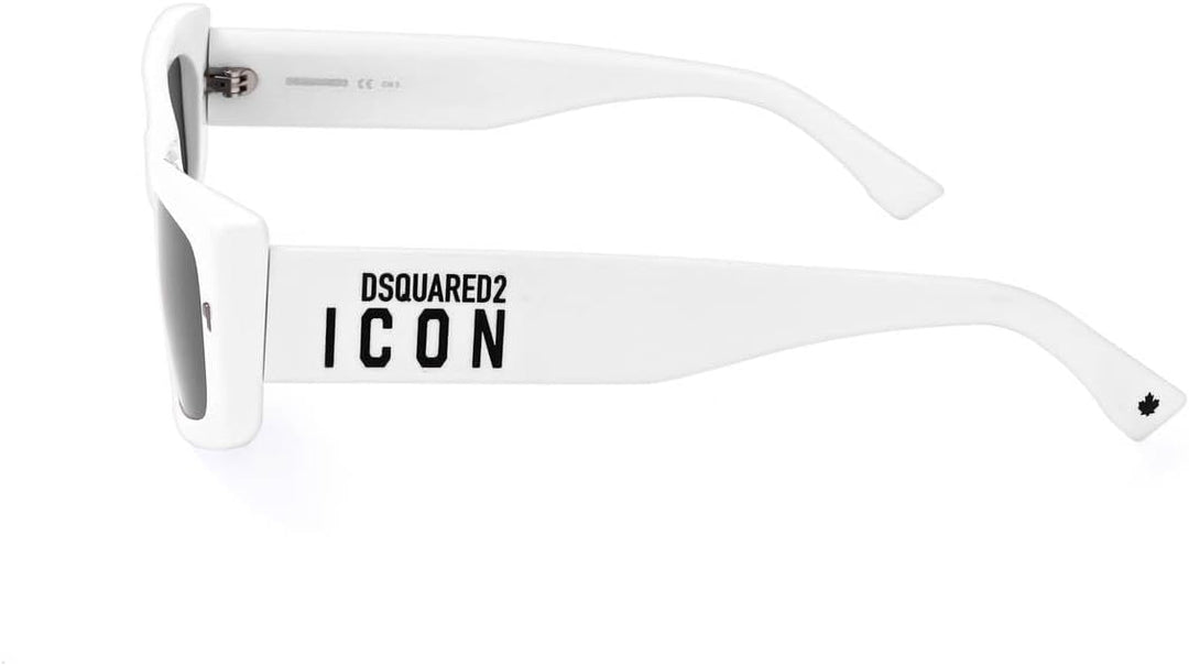 DSQUARED2 Icon 0007/S Brille, White, 57 für Herren, weiss