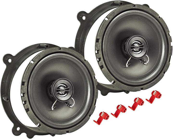 tomzz Audio 4006-002 Lautsprecher Einbau-Set kompatibel mit Chevrolet Captiva Opel Antara 165mm Koax