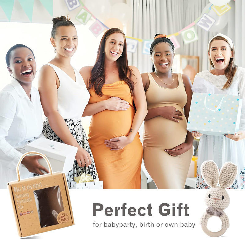 Youuys 6-Teilig Baby Geschenk zur Geburt für Neugeborene, Baby Geschenk Mädchen Junge, Badetücher, R