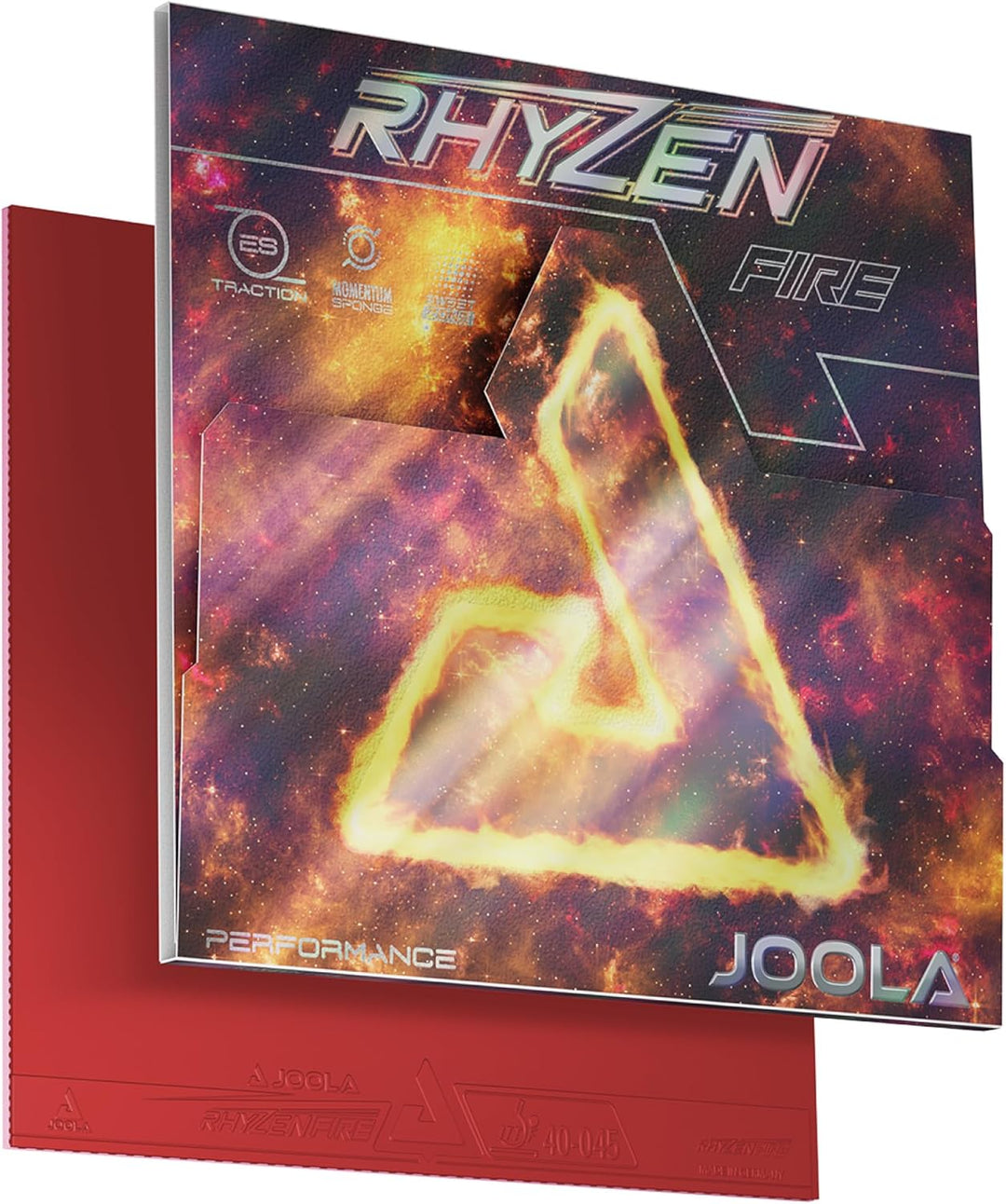 JOOLA Belag Rhyzen Fire Rot (Rot) Einheitsgrösse, Rot (Rot) Einheitsgrösse