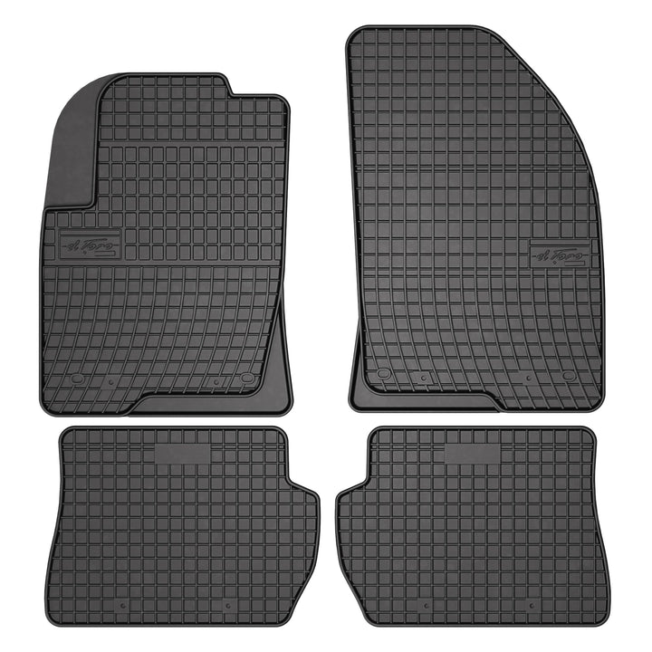 FROGUM El Toro Gummimatten Ganzjähriges-Set von Autofussmatte Auto Fussmatten für Ford Fiesta V 2002