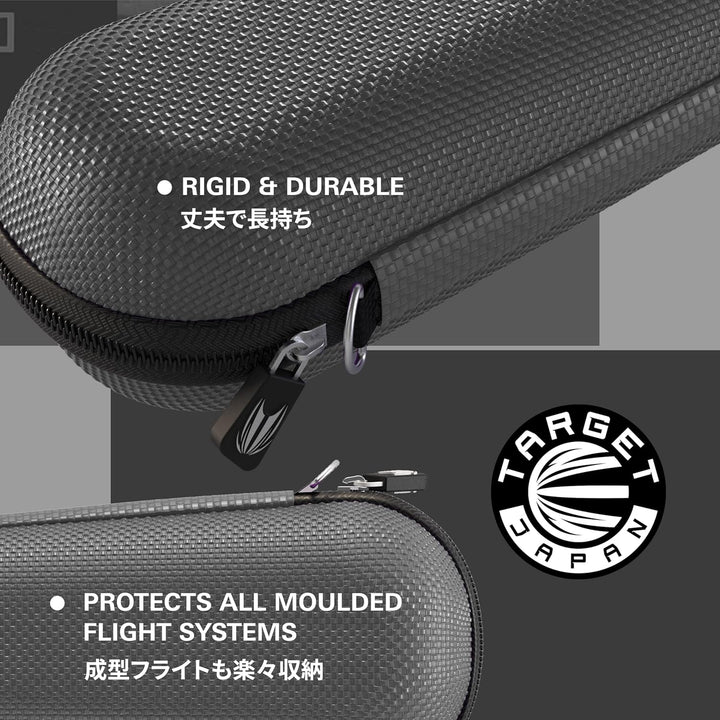 Target Japan Takoma Shell Wallet, Grau | Dart-Tasche, Dart-Aufbewahrungsbehälter, hält 3 vollständig